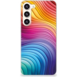 TPU Hoesje voor Samsung Galaxy S23 Plus Regenboog