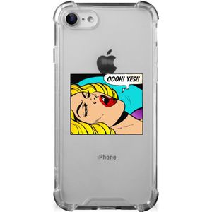 iPhone SE 2022/2020 | iPhone 8/7 Anti Shock Bumper Case Popart Oh Yes