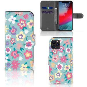 Apple iPhone 11 Pro Hoesje Flower Power