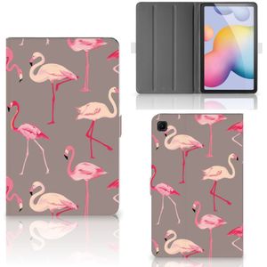 Samsung Galaxy Tab S6 Lite | S6 Lite (2022) Flip Case Flamingo