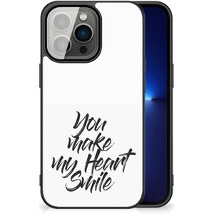 iPhone 13 Pro Telefoon Hoesje met tekst Heart Smile