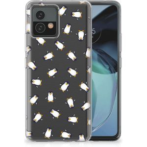 TPU bumper voor Motorola Moto G72 Pinguïn