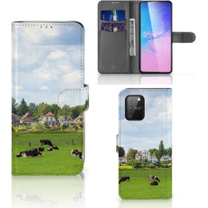 Samsung S10 Lite Telefoonhoesje met Pasjes Koeien