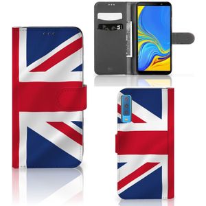 Samsung Galaxy A7 (2018) Bookstyle Case Groot-Brittannië