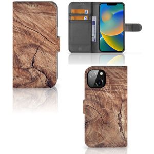Apple iPhone 14 Book Style Case Tree Trunk