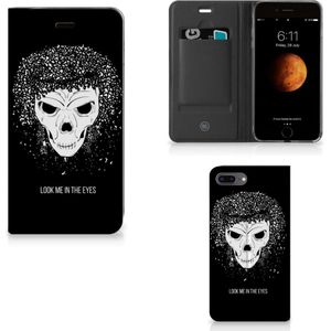 Mobiel BookCase Apple iPhone 7 Plus | 8 Plus Skull Hair