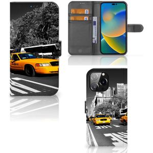 iPhone 14 Pro Max Flip Cover New York Taxi