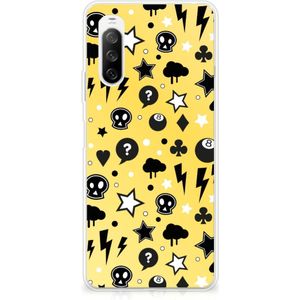 Silicone Back Case Sony Xperia 10 III Punk Geel