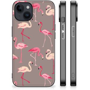 iPhone 15 Plus Dierenprint Telefoonhoesje Flamingo