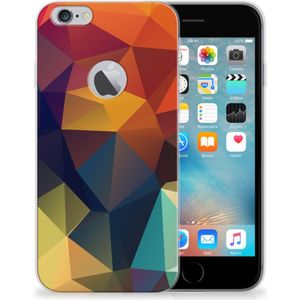 Apple iPhone 6 Plus | 6s Plus TPU Hoesje Polygon Color