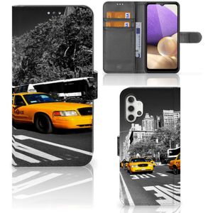 Samsung Galaxy A32 4G Flip Cover New York Taxi
