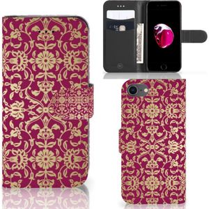Wallet Case iPhone 7 | 8 | SE (2020) | SE (2022) Barok Pink