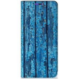 Samsung Galaxy A22 4G | M22 Book Wallet Case Wood Blue
