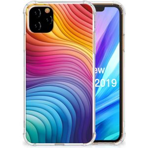 Shockproof Case voor Apple iPhone 11 Pro Max Regenboog