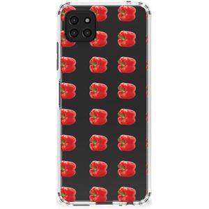 Samsung Galaxy A22 5G Beschermhoes Paprika Red