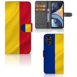 Motorola Moto G22 Bookstyle Case Roemenië