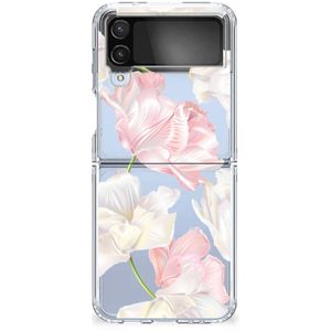 Samsung Galaxy Z Flip 4 TPU Case Lovely Flowers
