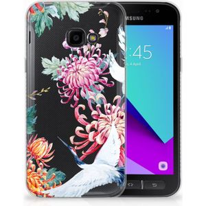 Samsung Galaxy Xcover 4 | Xcover 4s TPU Hoesje Bird Flowers