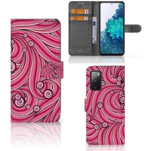 Samsung Galaxy S20 FE Hoesje Swirl Pink