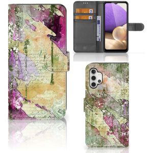 Hoesje Samsung Galaxy A32 4G Letter Painting