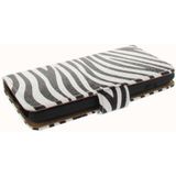 LG L90 Bookstyle Case Zebra