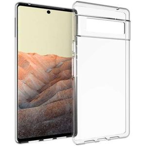 Google Pixel 6 Pro TPU Siliconen Hoesje Transparant