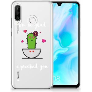 Huawei P30 Lite Telefoonhoesje met Naam Cactus Glad