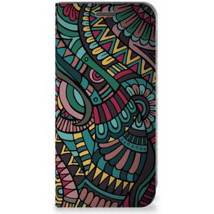 Motorola Moto E5 Play Hoesje met Magneet Aztec