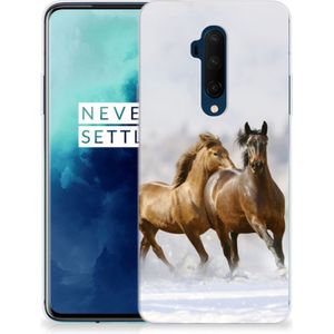 OnePlus 7T Pro TPU Hoesje Paarden