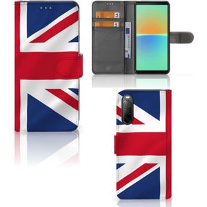 Sony Xperia 10 IV Bookstyle Case Groot-Brittannië