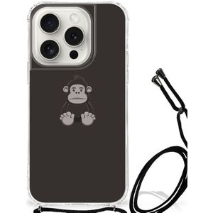 iPhone 15 Pro Stevig Bumper Hoesje Gorilla
