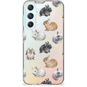 TPU Hoesje voor Samsung Galaxy S23 FE Konijntjes