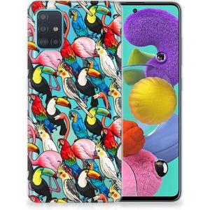 Samsung Galaxy A51 TPU Hoesje Birds