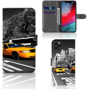 Apple iPhone 11 Pro Max Flip Cover New York Taxi