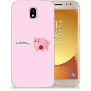 Samsung Galaxy J5 2017 Telefoonhoesje met Naam Pig Mud
