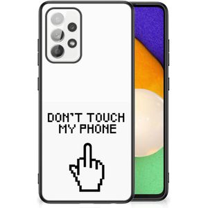 Samsung Galaxy A52 | A52s (5G/4G) Telefoon Hoesje Finger Don't Touch My Phone