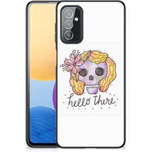 Telefoonhoesje Samsung Galaxy M52 Boho Skull