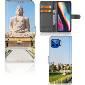 Motorola Moto G 5G Plus Flip Cover Boeddha