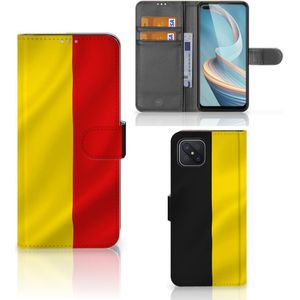 OPPO Reno4 Z Bookstyle Case Belgische Vlag