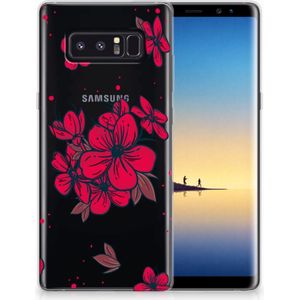 Samsung Galaxy Note 8 TPU Case Blossom Red