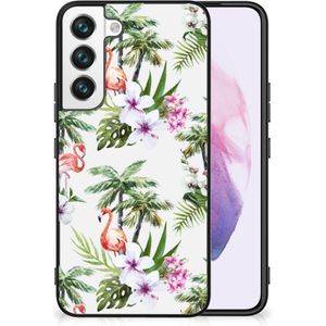 Samsung Galaxy S22 Dierenprint Telefoonhoesje Flamingo Palms