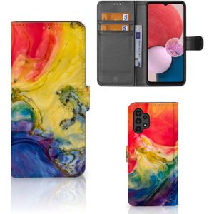 Hoesje Samsung Galaxy A13 (4G) Watercolor Dark