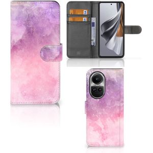 Hoesje OPPO Reno10 | 10 Pro Pink Purple Paint