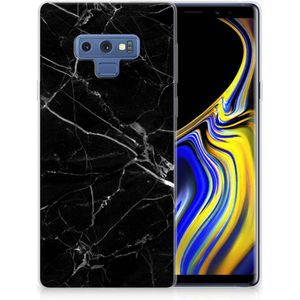 Samsung Galaxy Note 9 TPU Siliconen Hoesje Marmer Zwart - Origineel Cadeau Vader