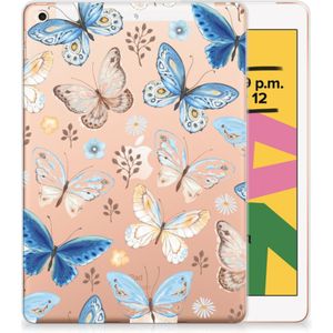 Back Case voor Apple iPad 10.2 | iPad 10.2 (2020) | 10.2 (2021) Vlinder