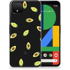 Google Pixel 4 XL Siliconen Case Avocado