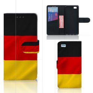 Huawei Ascend P8 Lite Bookstyle Case Duitsland