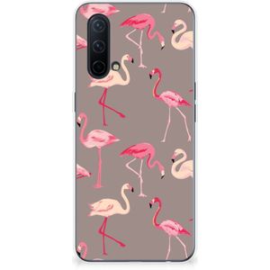 OnePlus Nord CE 5G TPU Hoesje Flamingo