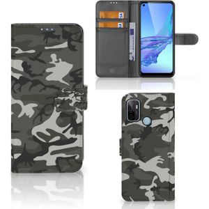 OPPO A53 | OPPO A53s Telefoon Hoesje Army Light