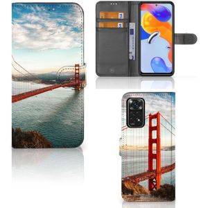 Xiaomi Redmi Note 11 Pro 5G/4G Flip Cover Golden Gate Bridge